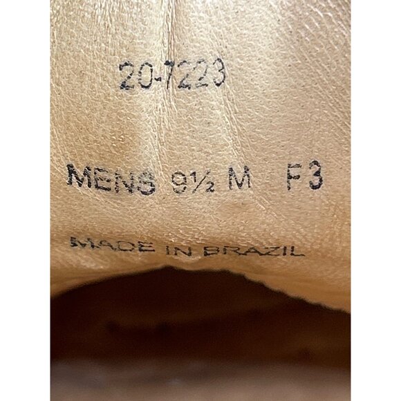 Johnston & Murphy Mens 9.5M Brown Leather Dress Shoes Sheepskin Insole main image 4